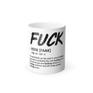 Funny Color Changing Mug, Perfect for Gifts, Home Office Decor, Holiday Celebrations, Unique Coffee Cup, Personalized Drinkware