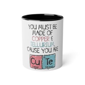 Cute Chemistry Mug, Coffee Cup, Science Gifts, Teacher Appreciation, Birthday Present, Personalized Drinkware